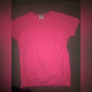 Athleta Girl Medium Size 8/10 Pink Athletic Shirt